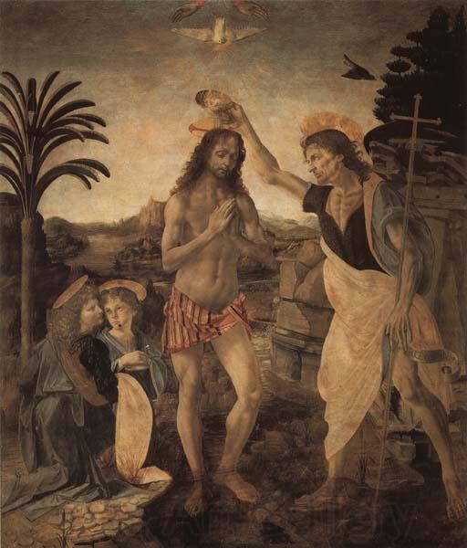Domenicho Ghirlandaio Taufe Christi Spain oil painting art
